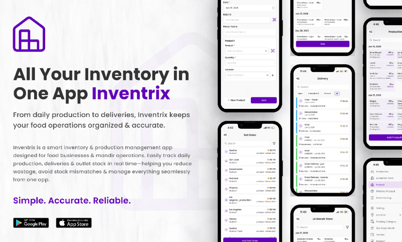 Inventrix Mobile App